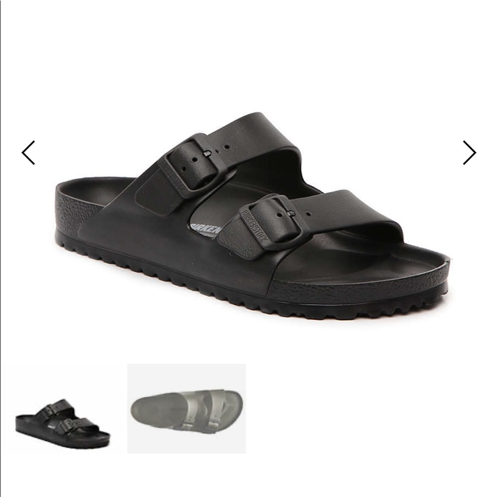 Men’s Arizona Birkenstock Black Sandals